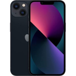 Apple IPhone 13 6.1" Super Retina XDR Display, (4GB RAM + 128GB ROM), IOS 15, With FaceTime - Midnight Black