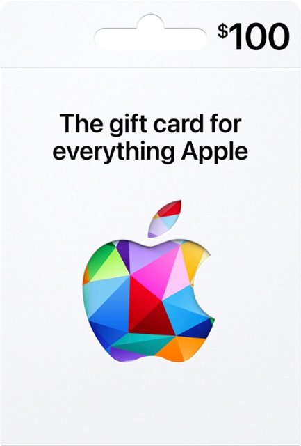 $100 Apple - Gift Card - App Store, Music, iTunes, iPhone, iPad, AirPods, accessories, and more
