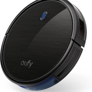 eufy BoostIQ RoboVac 11S (Slim), Robot Vacuum Cleaner, Super-Thin, 1300Pa Strong Suction, Quiet, Self-Charging Robotic Vacuum Cleaner, Cleans Hard Floors to Medium-Pile Carpets