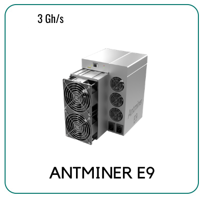 Bitmain Antminer E9 3Gh/s Ethereum Miner