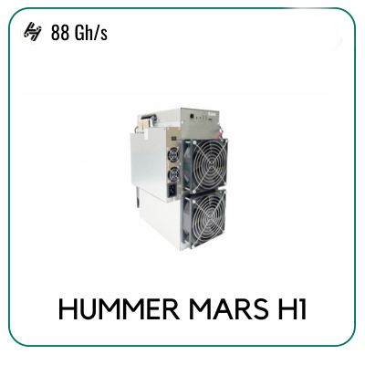 Hummer Miner Handshake Mars H1 88 Gh/s $1,500.00 / 0.02517 ?
