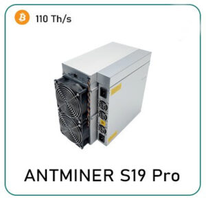 Bitmain Antminer S19 Pro 110TH/s for sale