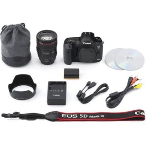 CANON EOS 5D MARK III DIGITAL CAMERA KIT WITH CANON 24-105MM F/4L IS USM AF LENS