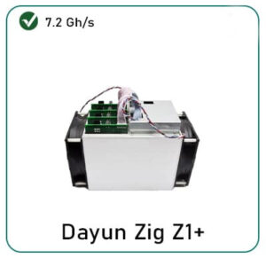 Dayun Zig Z1+ 7.2 Gh/s ( PSU Include )